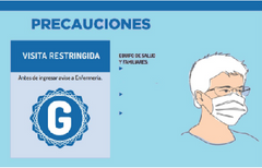 Es un anuncio de alerta por aislamiento ...? es decir microorganismos que se transmiten por...?

Qué medidas se deben tomar para ingresar a la habitación?

Nombre al menos un microorganismo que se