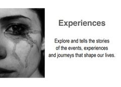 Explore and tells the stories of the events, experiences and journeys that share our lives.