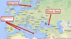 Black up to Baltic Seas