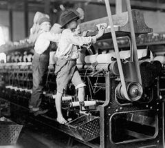 ¿Cómo eran las condiciones de los niños en la Revolución Industrial?