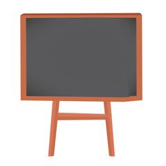 a large board with a smooth dark surface attached to a wall or supported on an easel and used by teachers in schools for writing on with chalk.