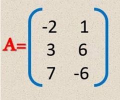 la matriz es un conjunto de elementos dispuestos de forma rectangular