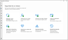 El dispositivo se protegerá activamente desde el momento en que inicies Windows. Seguridad de Windows examina continuamente en busca de malware (software malintencionado), virus y amenazas de seguridad.