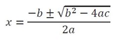 Definición – Solución: Se llama ecuación cuadrática a toda expresión de la forma "ax^2 + bx + c = 0", donde "a", "b" y "c" son constantes y "a ≠ 0".
Las soluciones de cualquier ecuación de segundo grado en una variable del tipo: ax^2 + b...