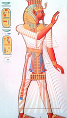 Descripción del vestuario masculino egipcio