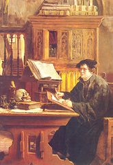 Martín Lutero dio inicio el 4 de mayo de 1521 a la traducción de la Biblia al alemán, en 1534 culminó toda la Biblia, que siguió mejorando. La última revisión la efectuó en 1545, un año antes de su muerte.