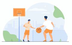 le basket-ball
/lœbaskɛtbal/