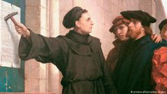 Lutero se convirtió en monje y profesor de teología en la Universidad de Wittenberg en Alemania.