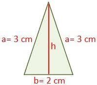 Triángulo Isósceles
Es el que tiene dos lados congruentes y uno diferente.

                                      P: 2a + b
