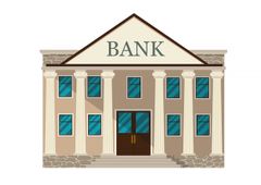 Banco lugar para guardar dinero
