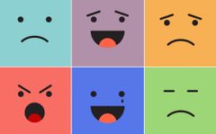 Cuales son los seis tipos básicos de
respuestas emocionales.