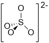 Central atom: S (grp. 16)

S: 6 

 val. e⁻
O (x4): 8  val. e⁻ 
Add 2 from –VE charge

Σval. e⁻ 16  e⁻ 
but 4 x 2 = 8 

e⁻ π  in bonds so 16 - 8 = 8 electrons for  σ  bonding

Tetrahedral arrangement