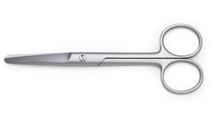Tijeras de mayo 
Tiene múltiples usos su poder de corte es mayor al resto de las tijeras quirúrgicas.
-USO: Sirve para cortar material quirúrgico como hilos y sondas.