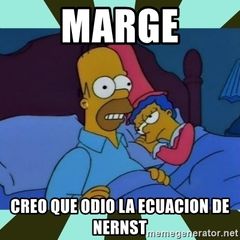 ¿Qué dato se obtiene de la ecuación de Nerst?