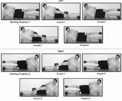 army hip stability drill prt leg single tuck cram flashcards exercise