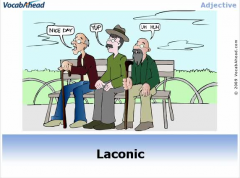 LACONIC-USING FEW WORDS