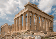 Partenón. Necropolis de tebas 2500 a.c.