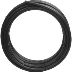  one of most common types of pipe used for  irrigation systems - comes in 100- to 300-foot coils - soft plastic that is flexible in extreme cold and effective in sandy soil
