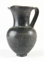Native Etruscan potter that imitates metal-ware. Divided into heavy and light. Appears throughout the Mediterranean, indicating Etruscan exportation.