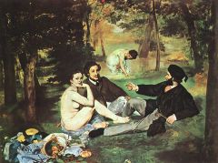 Édouard Manet; painting; 1863 