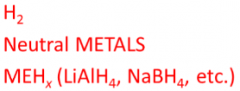 Compounds that cause others to gain e-
-it will lose e- (gets oxidized)