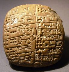 Cuneiform of the Mesopotamia