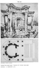 3rd c. AD. Rhythmical architecture; the sanctuary is composed of alternating convex and concave lines.