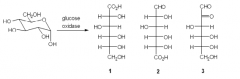 1. What is the major organic product obtained from the following reaction?
a. only 1
b. only 2
c. only 3
d. only 1 and 2