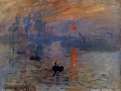 Impressionism Sunrise
(different pic: much more red)