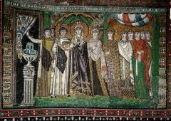 52. Theodora Panel, Hagia Sophia - Constantinople (Istanbul) / Anthemius of Tralles and Isidorus of Miletus - 532–537 C.E.     


 


Content


 


Style