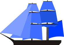 also called a snaw or snow-brig / a two-masted sailing vessel with square sails on both masts, but also having a small mast called a snowmast just aft or abaft the mainmast