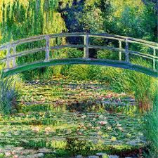Advocate plein air outdoor painting.


The Japanese Footbridge by Monet
