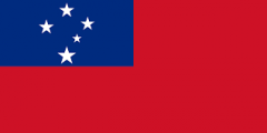 Capital: Apia
Language: English/Samoan
Currency: Samoan Tālā