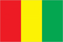 Republic of Guinea
Capital: Conakry
Border Countries: 6 - Cote d'Ivoire, Guinea-Bissau, Liberia, Mali, Senegal, Sierra Leone
Area: 79th, 245,857 sq km (~< Oregon)
GDP: 154th, $16.08B
GDP per capita: 221, $1300
Population: 76th, 12,093,349
Ethnic G...