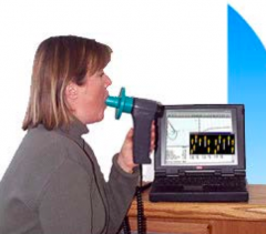 What values are assessed in Spirometry / PFTs?