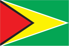 Cooperative Republic of Guyana
Capital: Georgetown
Border Countries: 3 - Brazil, Suriname, Venezuela
Area: 85th, 214,969 sq km (~< Idaho)
GDP: 169th, $6.093B
GDP per capita: 152nd, $7,900
Population: 167th, 735,909
Ethnic Groups: 

East Indian ...