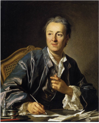 Louis-Michel van Loo, Portrait of Denis Diderot, 1767