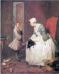 Chardin, The Governess, 1739 