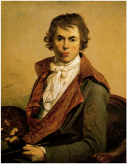 Jacque-Louis David, Self-Portrait, 1794 