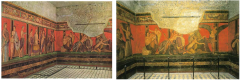 Frescoes, Villa of the Mysteries, Pompeii, 2nd-1st century BC