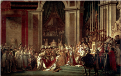 David, Coronation of Napoleon and Josephine, 1806-07