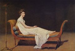 David, Portrait of Madame Recamier, 1800