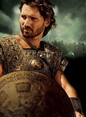 EB Eric Bana dressed as a gladiator