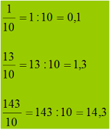 Un numero decimale si dice LIMITATO  se 
dopo la virgola c'è un numero finito                 di cifre.