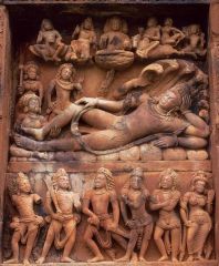  Vishnu Asleep on the Serpent Ananta