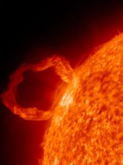 solar prominence