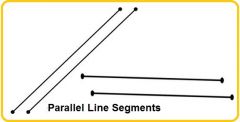parallel line segments
