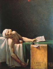 The Death of Marat


inspired by Pieta
    Michelangeo