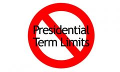 President can only serve 2 terms or a total of 10 years. 