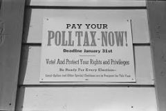 Prohibits poll taxes. 
